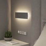 Светильник настенный светодиодый из закаленного стекла Favorit Light MRL LED 1125 дымчатый