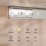 Светодиодная лента Базовая 24В 5050 14,4Вт/м 3000K 5м IP65 201192. TM Maytoni