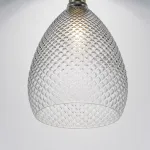 798021 Люстра GENNI 1х40W E27 ЛАТУНЬ/ПРОЗРАЧНЫЙ Lightstar