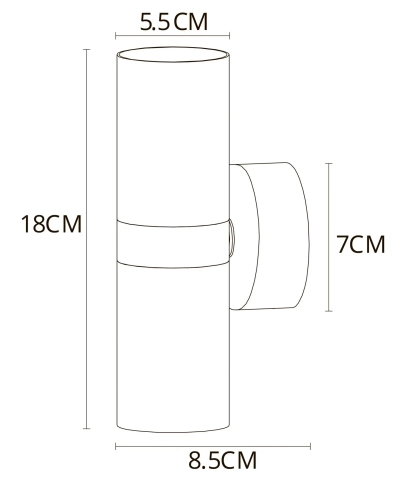 Декоративная подсветка Arte Lamp RAN A3143AP-2BK, 2хGU10