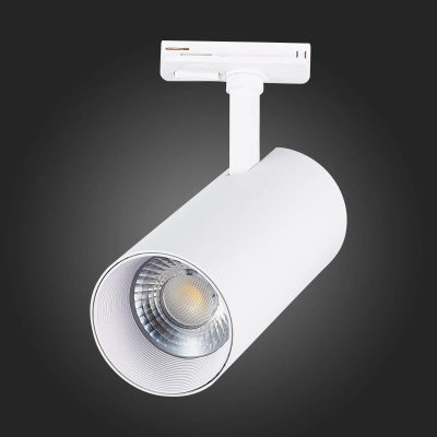ST350.536.30.24 Св-к трек. Мат. белый LED 1*30W 3000K 2 700Lm Ra≥80 24° IP20 L177xW77xH204 100-240V