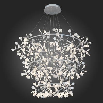SL379.103.486 Люстра подвесная ST-Luce Серебристый/Белый LED 486*0,5W 3500K