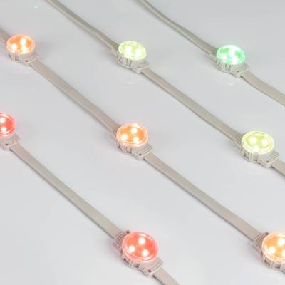 Модуль управляемый DMX-F3-D30 12V RGB (0.75W, IP68, 120 deg) (Arlight, Пластик, 3 года)