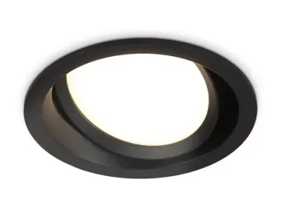 Светильник встраиваемый TN52231 BK черный IP20 GX53 D110*44