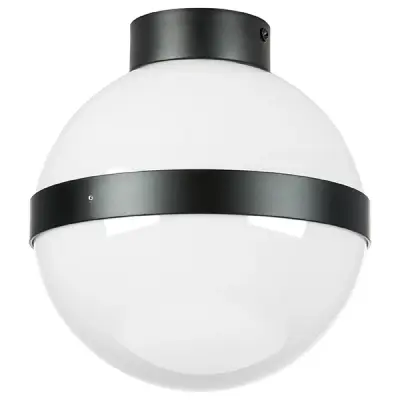 812117 Люстра GLOBO 1х40W E14 matt black/white Lightstar