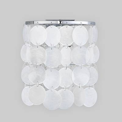 Бра с перламутром 60005/1 хром/перламутр