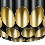 720807 Люстра SIENA 80х40W G9 ЧЕРНЫЙ/ЗОЛОТО Lightstar