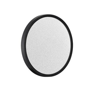 7662/24L MITRA LED SN 090 Светильник пластик/белый/черный LED 24Вт 3000/4000K D300 IP40 OMEGA BLACK