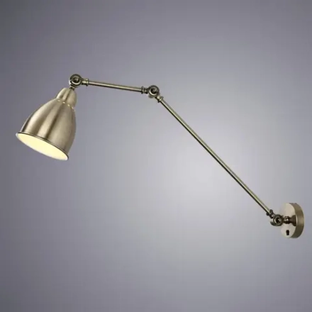 Бра Arte Lamp BRACCIO A2055AP-1AB, 1хE27