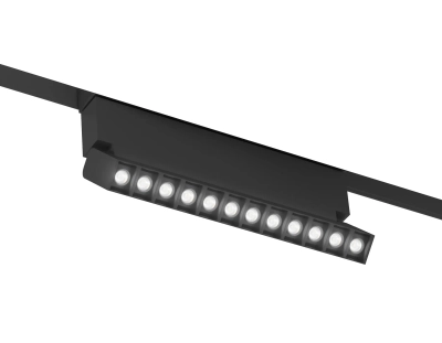 Светильник трековый светодиодный Magnetic SMART 220V 25mm GL8090 BK черный IP20 9W 3000-6000K 24° 220*25*138