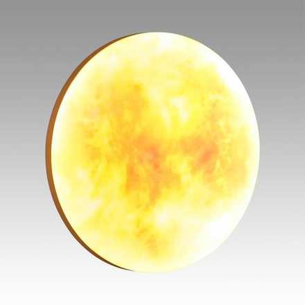 7726/DL PALE SN 72 Светильник пластик/мульти LED 48Вт 3000-6000К D375 IP43 пульт ДУ SUN