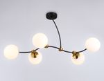 Подвесной светильник TR2548/5 BK/SB черный/бронза E27/5 max 60W 950*600*450