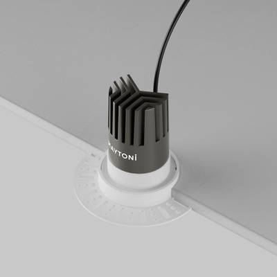 Встраиваемый светильник Dip Hight 3000K 9Вт 9° DL124-10W-3K-TRS-W. TM Maytoni