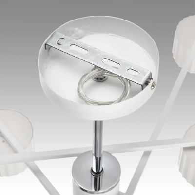 8241/6C COMFI LN26 244 белый/хром, металл Люстра потолочная LED GX53 6*7W 220V KARINA