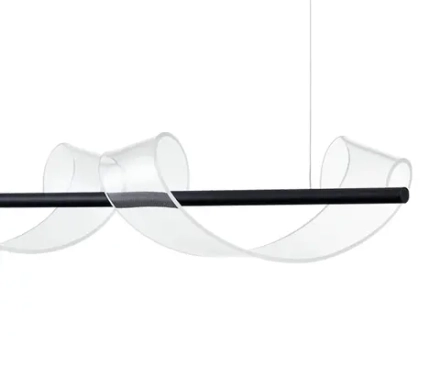 08042-2AS,19 Подвес Илина черный w90*20 h150 Led 28W (4000K)