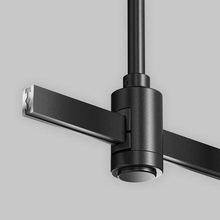 Крепление потолочное Medium одинарное 360мм Flarity черный, TRA158C-SL1-B. TM Maytoni