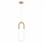 SL1579.303.01 Подвес ST-Luce Латунь/Латунь, Белый LED 1*14W 3000K
