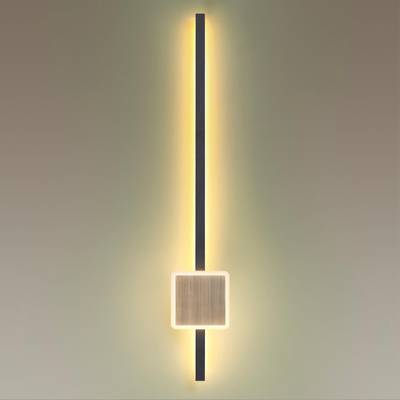 4257/18WL HIGHTECH ODL21 315 черн/ант.бронза Настен.светильник IP20 LED 18W 1148Лм 3000K STILO
