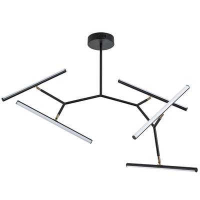 Люстра на штанге Arte lamp ZULU A2170PL-49BK, 1хLED
