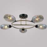 IL0300-5CSQ-79 BK AB светильник потолочный ILLUMICO, E14х5