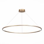 ST605.243.57 Светильник подвесной ST-Luce Золотистый/Белый LED 1*57W 4000K