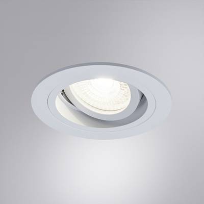 Точечный встраиваемый светильник ARTE LAMP TARF A2177PL-1WH, 1хGU10