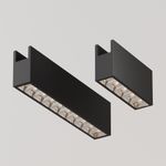 Уличный трековый светильник Points Elasity IP 3000К 20Вт 45° черный, O-TR01-3-S-20WB3K. TM Maytoni