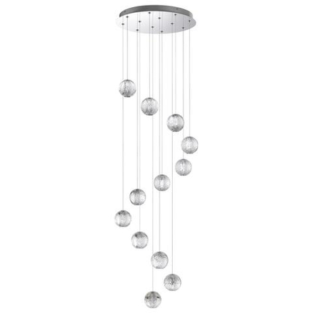 5007/56L L-VISION ODL24 567 хром/металл/акрил Люстра LED 56W 4000K 4711лм CRYSTAL