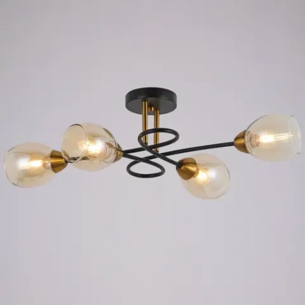 IL8263-4COU-79 BK GD Celeste светильник потолочный ILLUMICO, E27х4