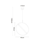 Подвесной светильник Arte lamp DOLORES A2565SP-1BK, 1хLED
