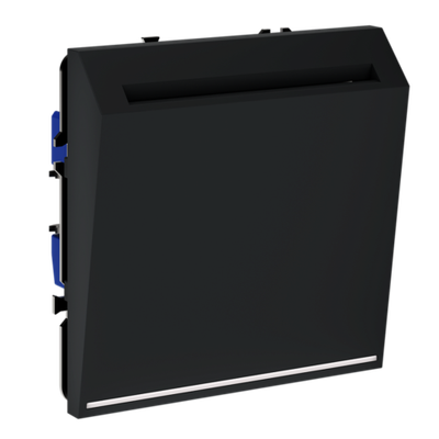 VLS010708 Выключатель встраиваемый VOLTUM S70 карточный 16А, (черный матовый). (ТМ Maytoni)