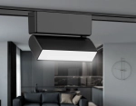Светильник светодиодный трековый для шинопровода Magnetic Ultra Slim GV1479 BK черный IP20 5W 4200K 48V 122*26*80