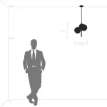 815031 Люстра CROCO 3х40W E14 ЛАТУНЬ Lightstar