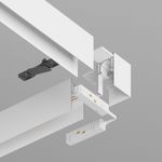 Коннектор угловой Gravity накладной белый, TRX010CL-21W. TM Maytoni
