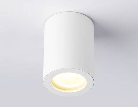 Светильник накладной TN22797 WH белый IP44 GU10 max 12W D65*90