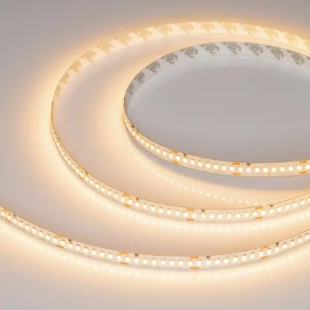 Лента UL-A200-10mm 24V Warm2700 (20 W/m, IP20, 2835, 5m) (Arlight, высок.эфф.150 лм/Вт)
