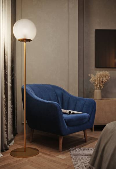 SL1190.212.01 Светильник потолочный ST-Luce Золотистый/Прозрачно-белый E27 1*60W