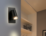 Светильник настенный FW2466 BK черный LED 4200K 9W 185*105*150