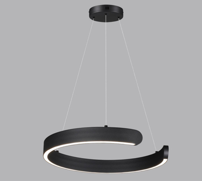 6534/28L LEDIO LN26 265 чёрный Светильник подвесной LED 28W 3000/4000/6000К 220V INDIE