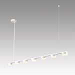 8265/7 COMFI LN26 металл, белый Светильник подвесной GX53 LED 7*7W 220V TORINA