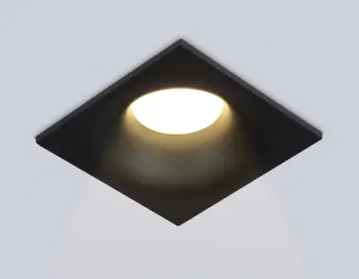 Светильник встраиваемый TN102812 BK черный GU5.3 85*85*35