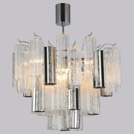 IL0179-8C-39 CR CR светильник потолочный ILLUMICO, E14х8