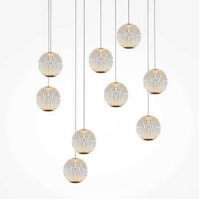 Подвесной светильник Sapphire 3000К 56Вт, MOD293PL-L56BS3K. TM Maytoni