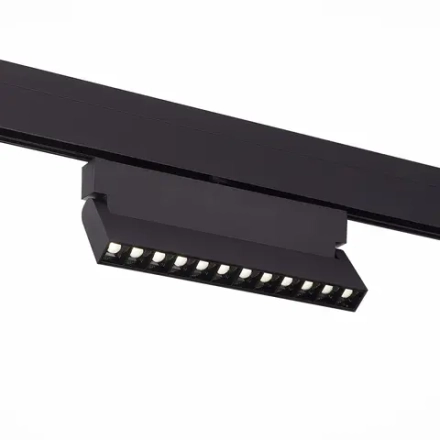 ST362.436.12 Магнитный трековый светильник Черный LED 1*12W 3000K 1 009Lm Ra>80 36° IP20 L219xW22xH134 48V