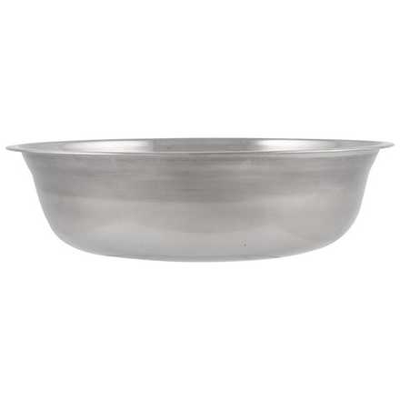 Миска Bowl-25, объем 2,3 л, с расширенными краями, из нерж стали, зеркальная полировка, диа 25 см (Минимальная отгрузка 25 шт)