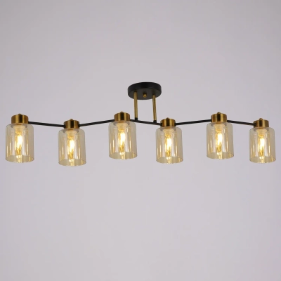 IL6111-6COU-79 BK GD Qui светильник потолочный ILLUMICO, E14х6