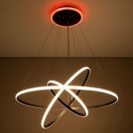 Citilux Неон Смарт CL731A095E Умная подвесная люстра Венге