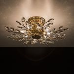 Citilux Серенада CL315183 Люстра хрустальная Бронза
