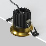 Встраиваемый светильник Round 3000K 7W 60°, DL058-7W3K-BS. TM Maytoni