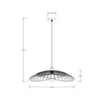 Подвесной светильник Arte Lamp WOODSTOCK A7061SP-1BK, 1хE27